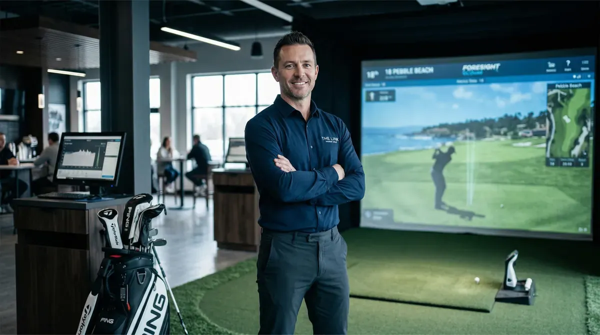 Business owner at their Avus-powered space